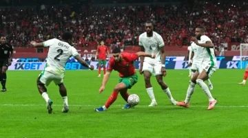 واقعة غريبة.. جماهير نيجيريا تلاحق حكم مباراة المغرب والسنغال بعد صافرة النهاية